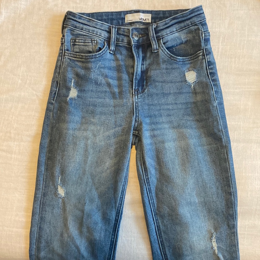 Cropped jeans
